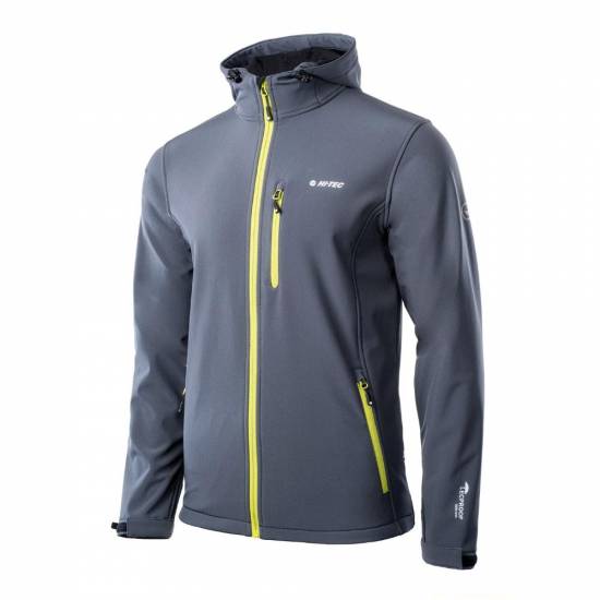 Geaca softshell pentru barbati HI-TEC Caen Gri Geaca softshell pentru barbati HI-TEC Caen Gri