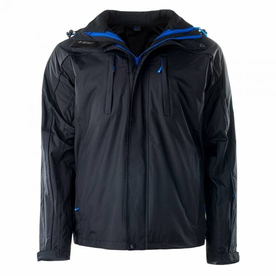Geaca softshell barbati HI-TEC Titan 3 in 1 Negru Geaca softshell barbati HI-TEC Titan 3 in 1 Negru