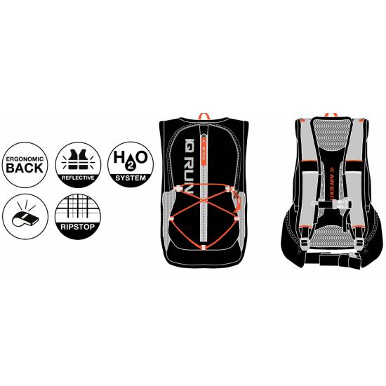 Rucsac IQ Ultrarunner 8l, Negru Rucsac IQ Ultrarunner 8l, Negru