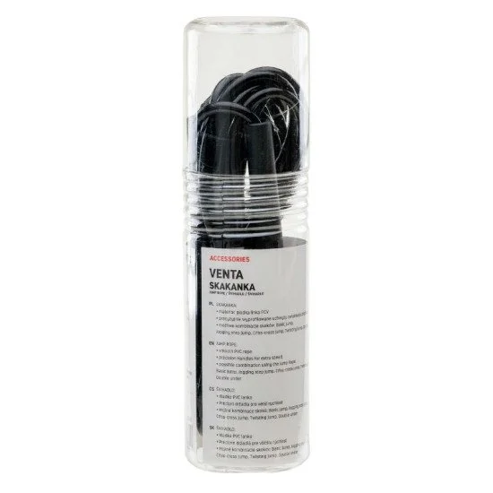 Coarda de sarituri MARTES Venta Negru Coarda de sarituri MARTES Venta Negru