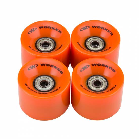 Roti pentru longboard cu rulmenti WORKER 60 x 45 mm.