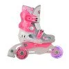 Role copii WORKER TriGo Skate LED, Roz Role copii WORKER TriGo Skate LED, Roz