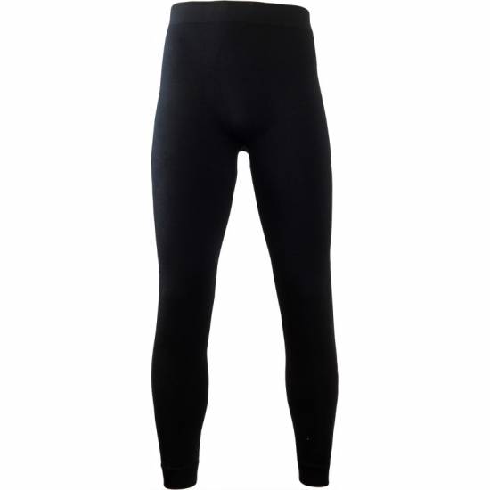 Pantaloni termici din lana LASTING Wulk, Negru