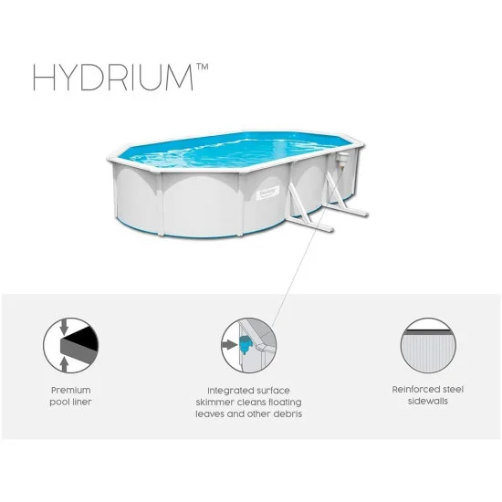 Piscina ovala de gradina BESTWAY Hydrium 610