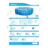 Piscina de gradina Bestway Steel Pro Max 549