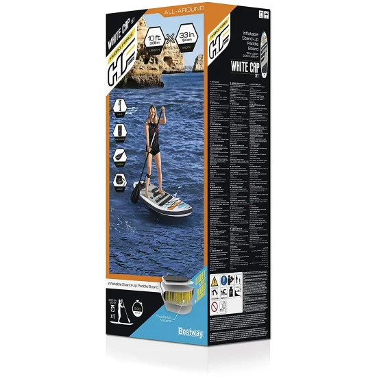 Placa SUP gonflabila BESTWAY White Cap 305