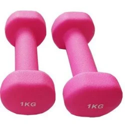Gantere set Neopren SPARTAN Hexagonale 2 x 1kg