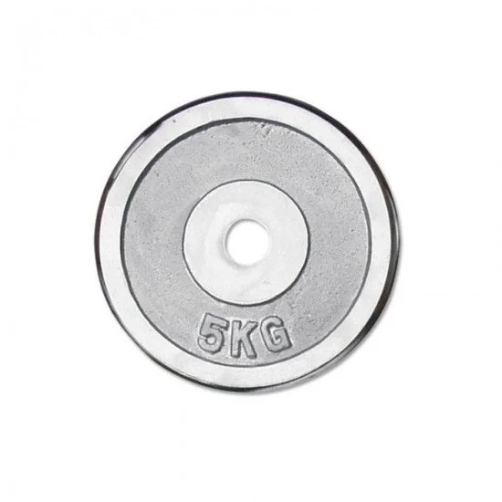 Discuri greutati set cromate SPARTAN 2 x 5 kg/30 mm Discuri greutati set cromate SPARTAN 2 x 5 kg/30 mm