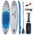 Placa SUP gonflabila SPARTAN 320-15, Alb/Albastru