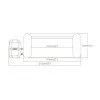 Jacuzzi gonflabil BESTWAY Lay-Z-Spa St. Lucia  AirJet