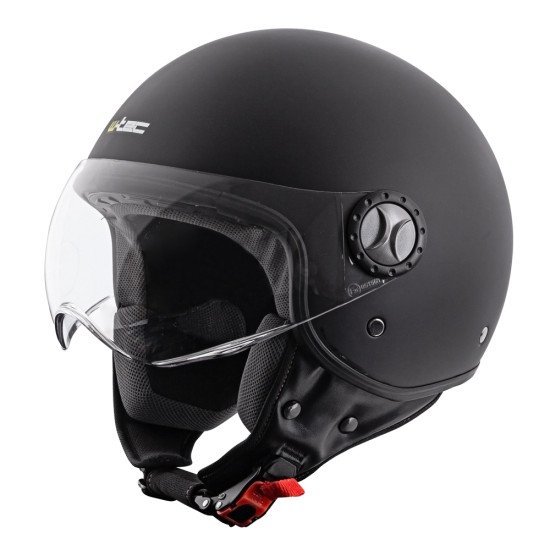 Casca de protectie pentru scuter W-TEC FS-701MB, Negru/Mat Casca de protectie pentru scuter W-TEC FS-701MB, Negru/Mat