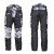 Pantaloni moto pentru barbati W-TEC Kaamuf, Negru/Camuflaj