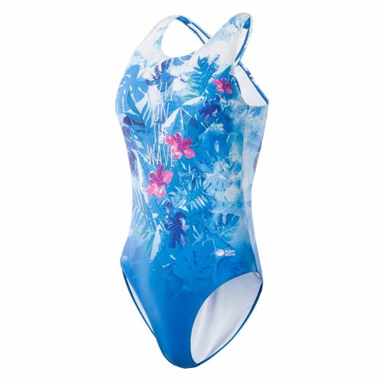 Costum de baie pentru femei AQUAWAVE Salava, Diver Hibis