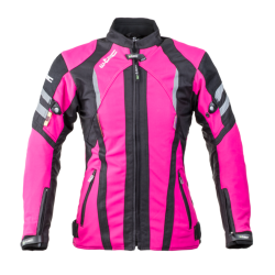 Geaca moto Softshell pentru femei W-TEC Alenalla NF-2410 - Negru-Roz