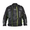 Geaca de motocicleta pentru barbati W-TEC Gelnair, Negru / Verde