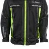 Geaca de motocicleta pentru barbati W-TEC Gelnair, Negru / Verde