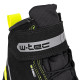 Ghete moto W-TEC Sixtreet - Negru-Verde