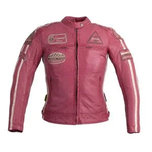 Geaca moto din piele pentru femei W-TEC Sheawen Lady - Roz Geaca moto din piele pentru femei W-TEC Sheawen Lady - Roz