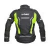 Geaca moto pentru femei W-TEC Brandon, Negru/Verde