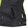 Geaca moto pentru femei W-TEC Brandon, Negru/Verde