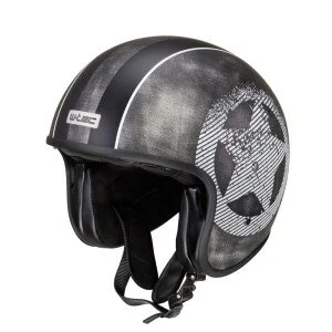 Casca moto W-TEC Angeric Grey Star, Negru/Gri Casca moto W-TEC Angeric Grey Star, Negru/Gri