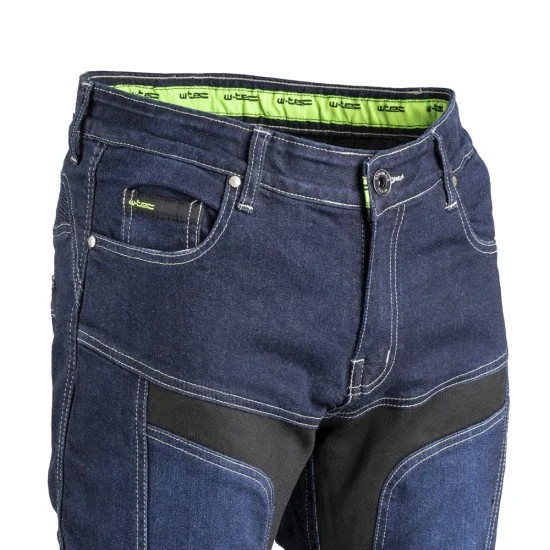 Pantaloni moto pentru barbati W-TEC Alfred CE, Gri