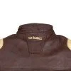 Geaca moto din piele pentru barbati W-TEC Retro