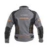 Geaca moto pentru barbati W-TEC Brandon, Negru/Gri