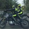 Geaca moto pentru barbati W-TEC Brandon, Negru/Gri