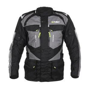 Geaca moto pentru barbati W-TEC Burdys Evo, Negru/Gri Geaca moto pentru barbati W-TEC Burdys Evo, Negru/Gri