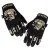 Manusi moto din piele W-TEC Black Heart Rioter, Negru