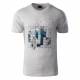 Tricou sport de barbati HI-TEC NEROD, Gri Tricou sport de barbati HI-TEC NEROD, Gri