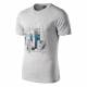 Tricou sport de barbati HI-TEC NEROD, Gri Tricou sport de barbati HI-TEC NEROD, Gri