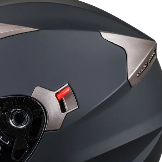 Casca moto W-TEC YM-627, Negru/Bronz Casca moto W-TEC YM-627, Negru/Bronz